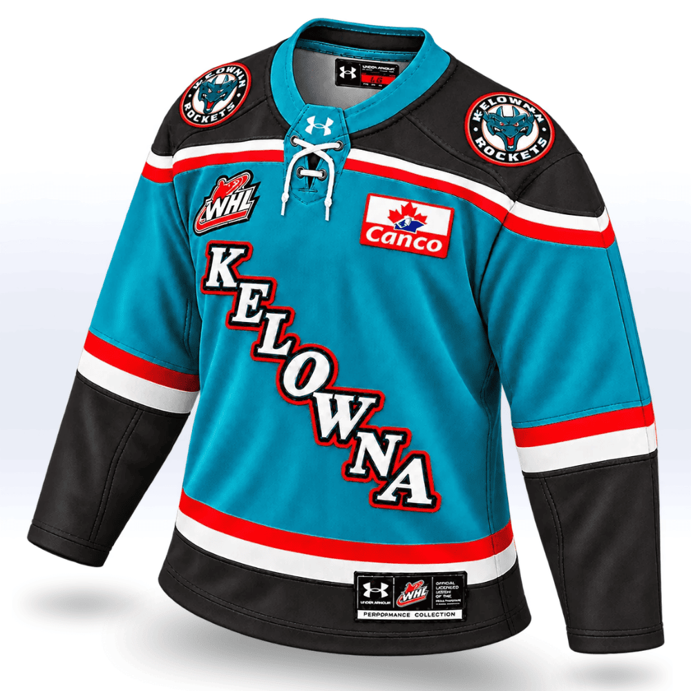 JERSEYS | KELOWNA ROCKETS TEAL UA® JERSEY