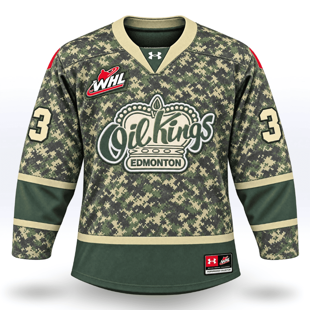 JERSEYS | EDMONTON OIL KINGS MILITARY JERSEY