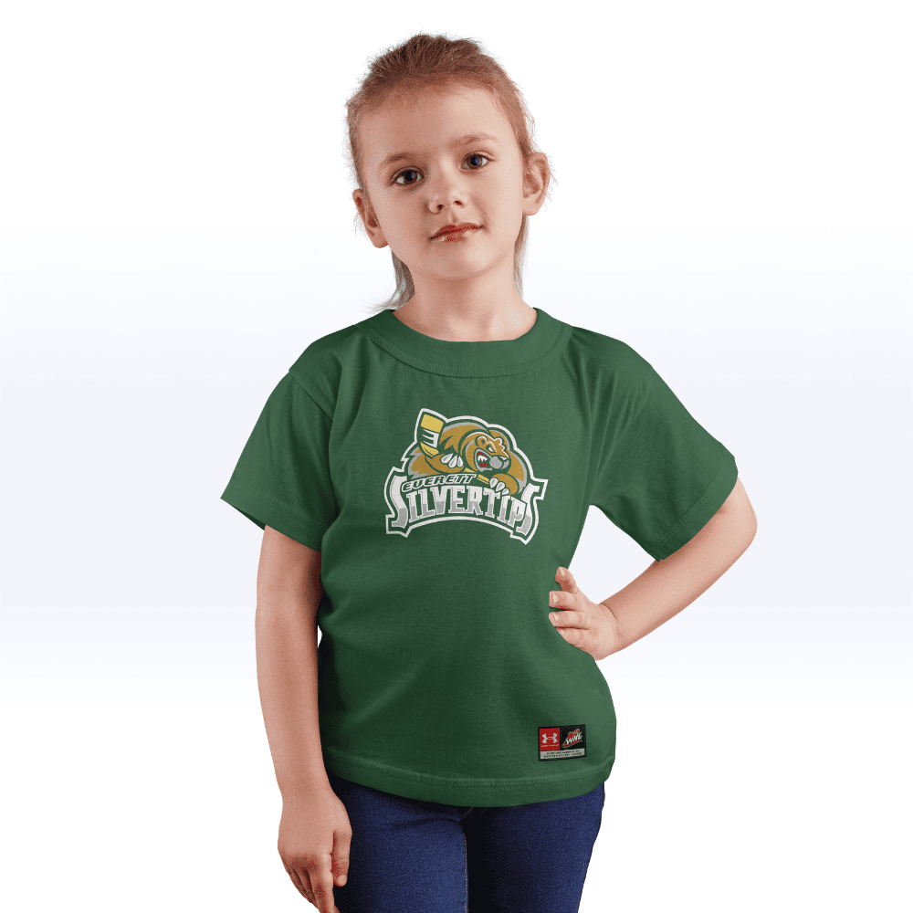 KIDS | GIRLS UA EVERETT SILVERTIPS TEE