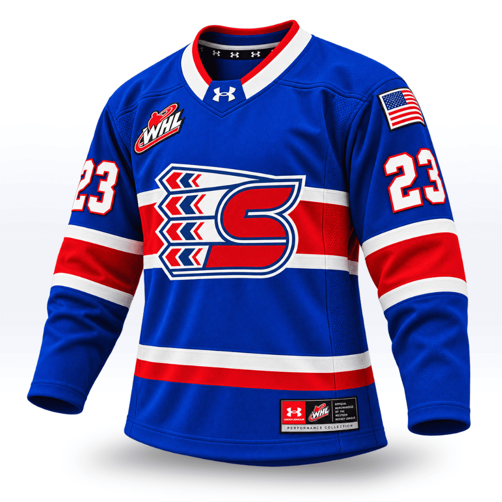 JERSEYS | SPOKANE CHIEFS  BLUE UA® JERSEY
