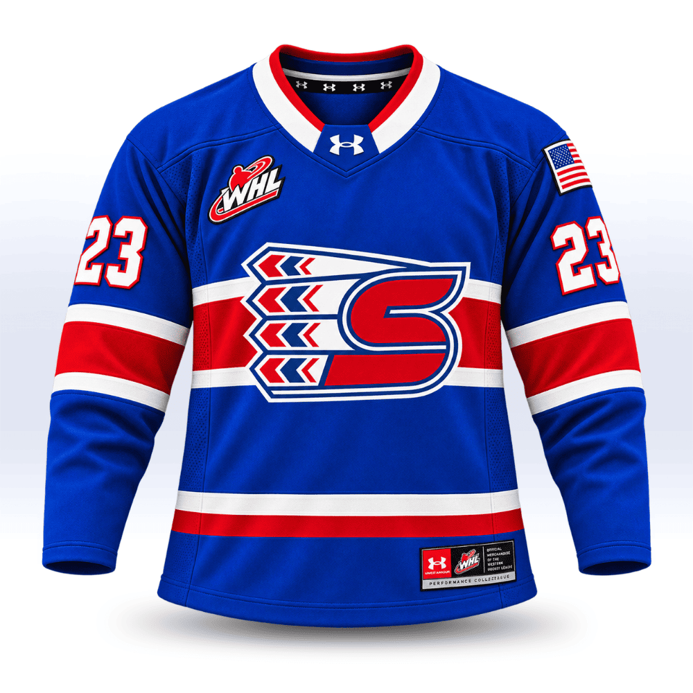 JERSEYS | SPOKANE CHIEFS  BLUE UA® JERSEY