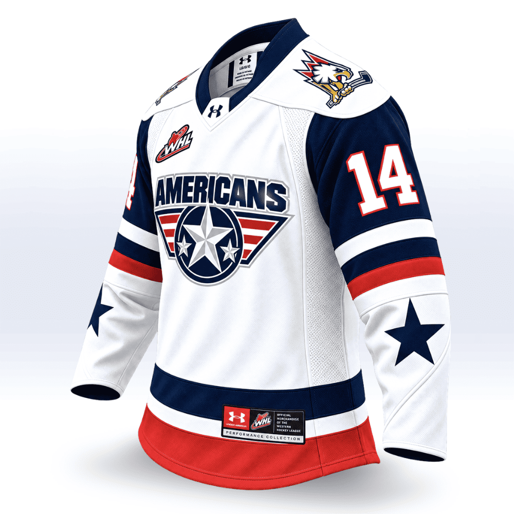 JERSEYS | TRI-CITY AMERICANS WHITE UA® JERSEY