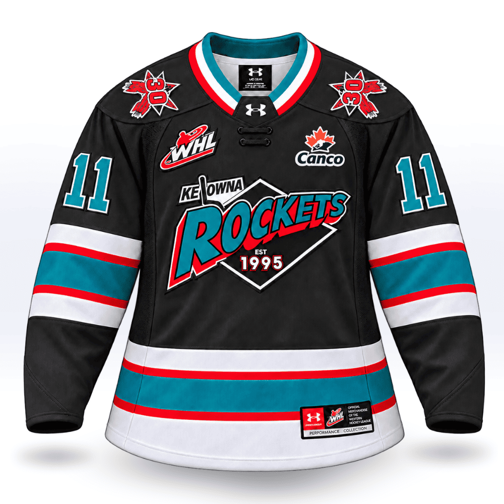 JERSEYS | KELOWNA ROCKETS HOME UA® JERSEY