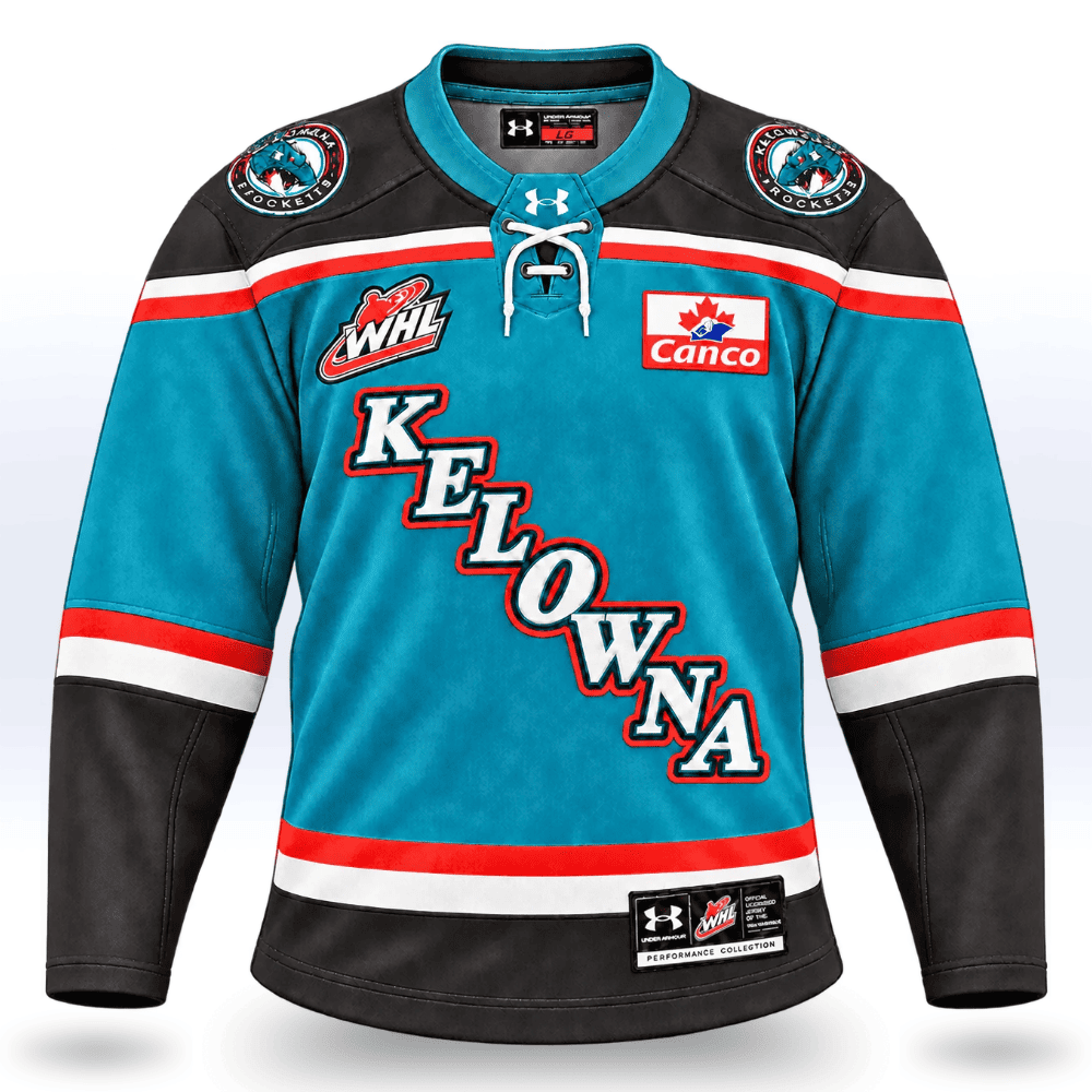 JERSEYS | KELOWNA ROCKETS TEAL UA® JERSEY