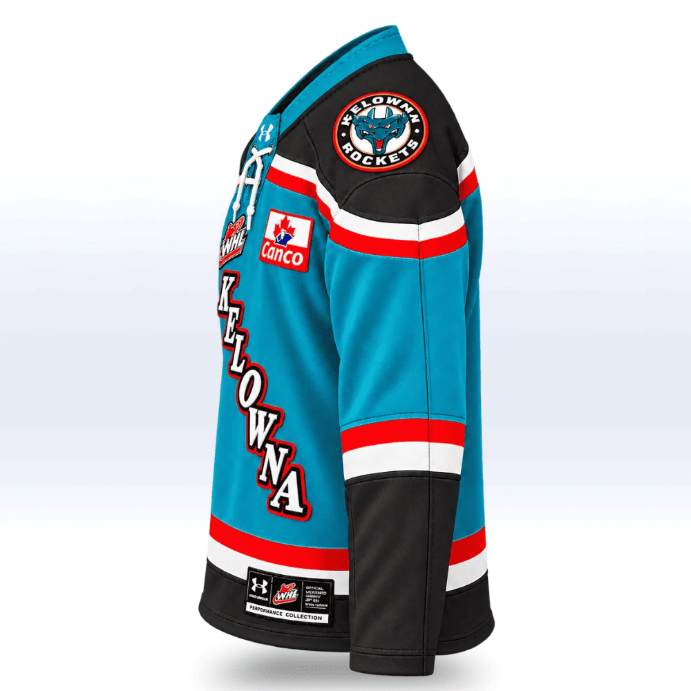 JERSEYS | KELOWNA ROCKETS TEAL UA® JERSEY