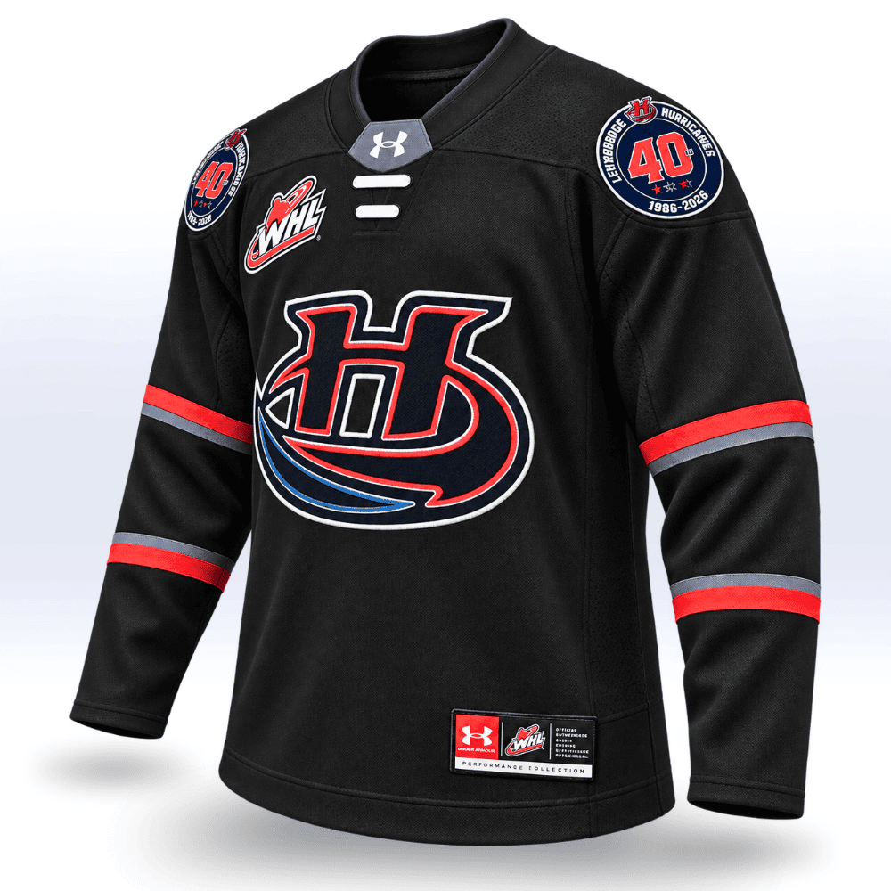 JERSEYS | LETHBRIDGE HURRICANES ANNIVERSARY UA® JERSEY