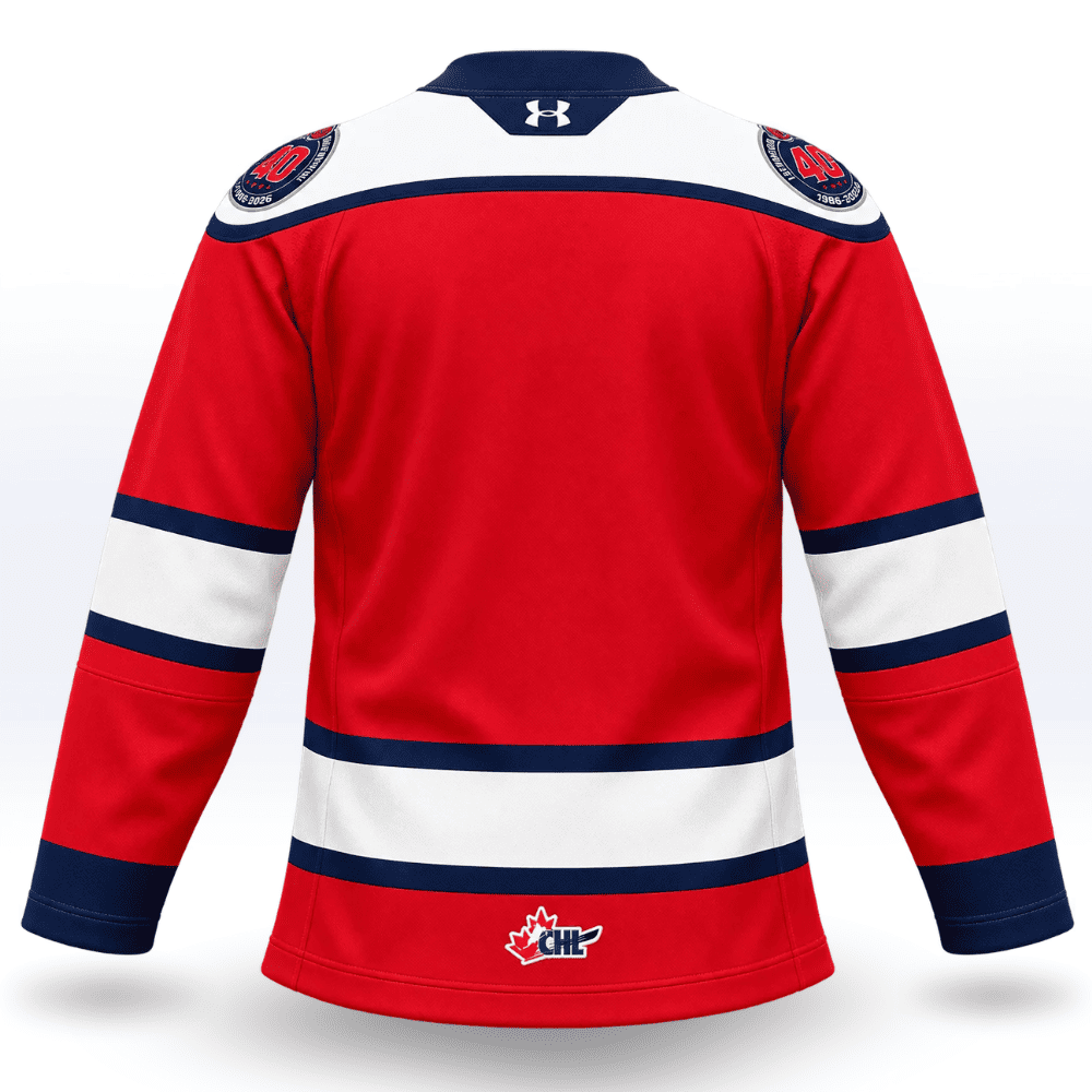 JERSEYS | LETHBRIDGE HURRICANES RED UA® JERSEY