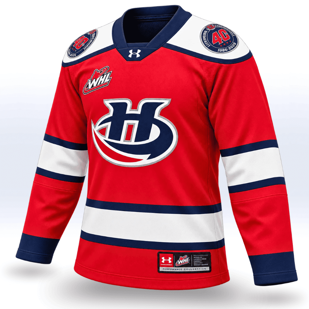 JERSEYS | LETHBRIDGE HURRICANES RED UA® JERSEY