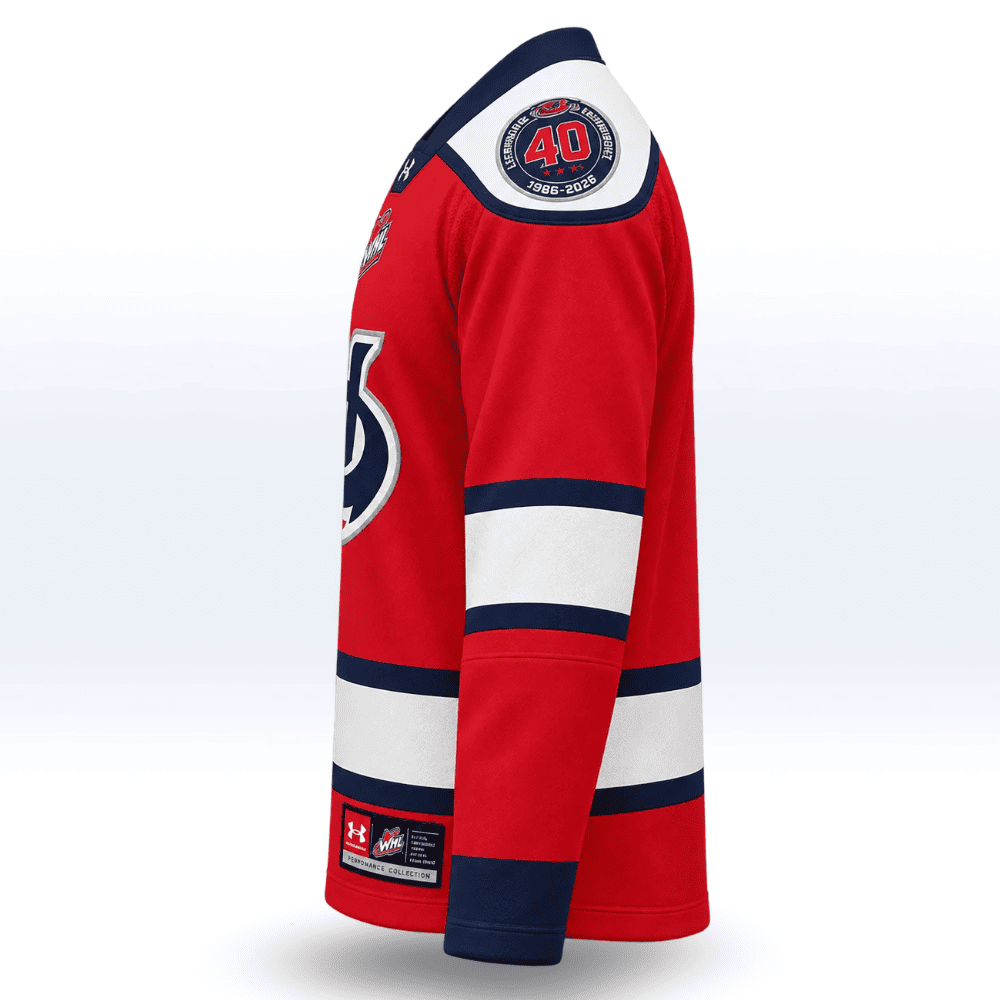 JERSEYS | LETHBRIDGE HURRICANES RED UA® JERSEY