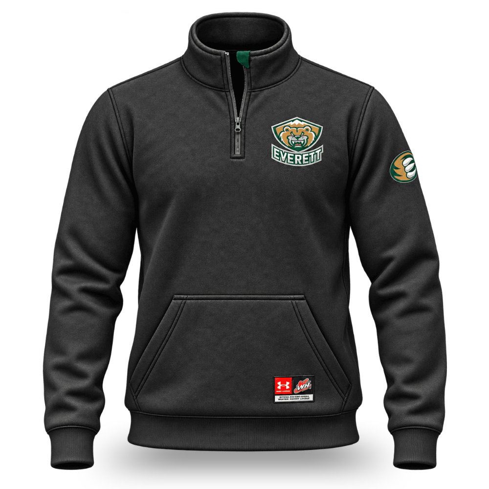 MENS | EVERETT SILVERTIPS UA ¾ ZIP