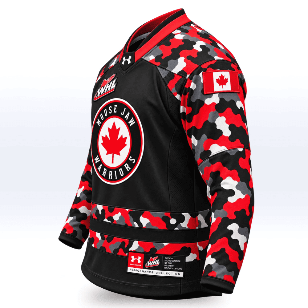 JERSEYS | MOOSE JAW WARRIORS MILITARY JERSEY