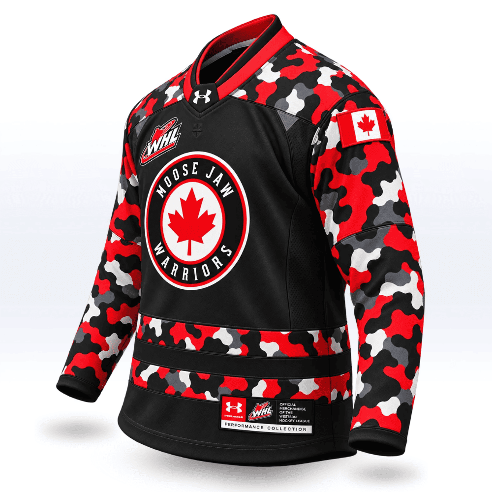 JERSEYS | MOOSE JAW WARRIORS MILITARY JERSEY