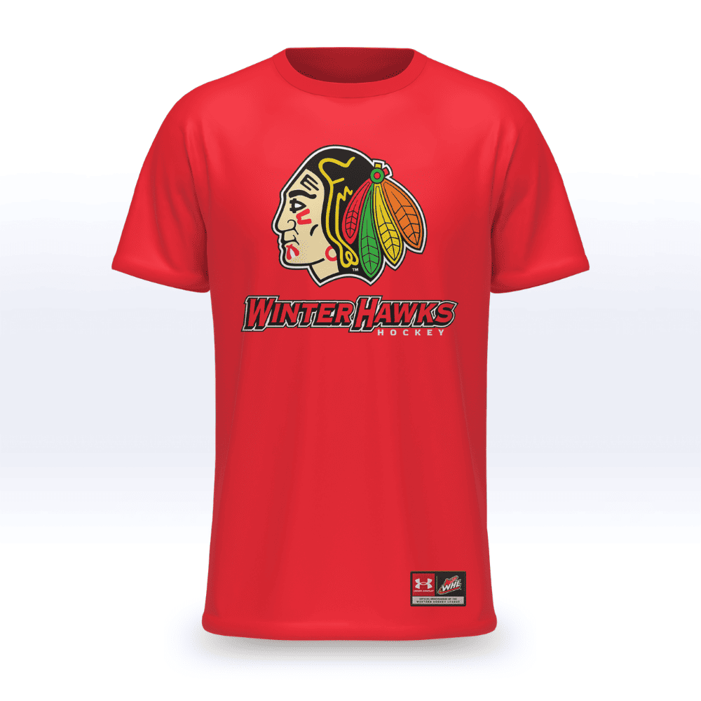 MENS | PORTLAND WINTERHAWKS RED CLASSIC TEE