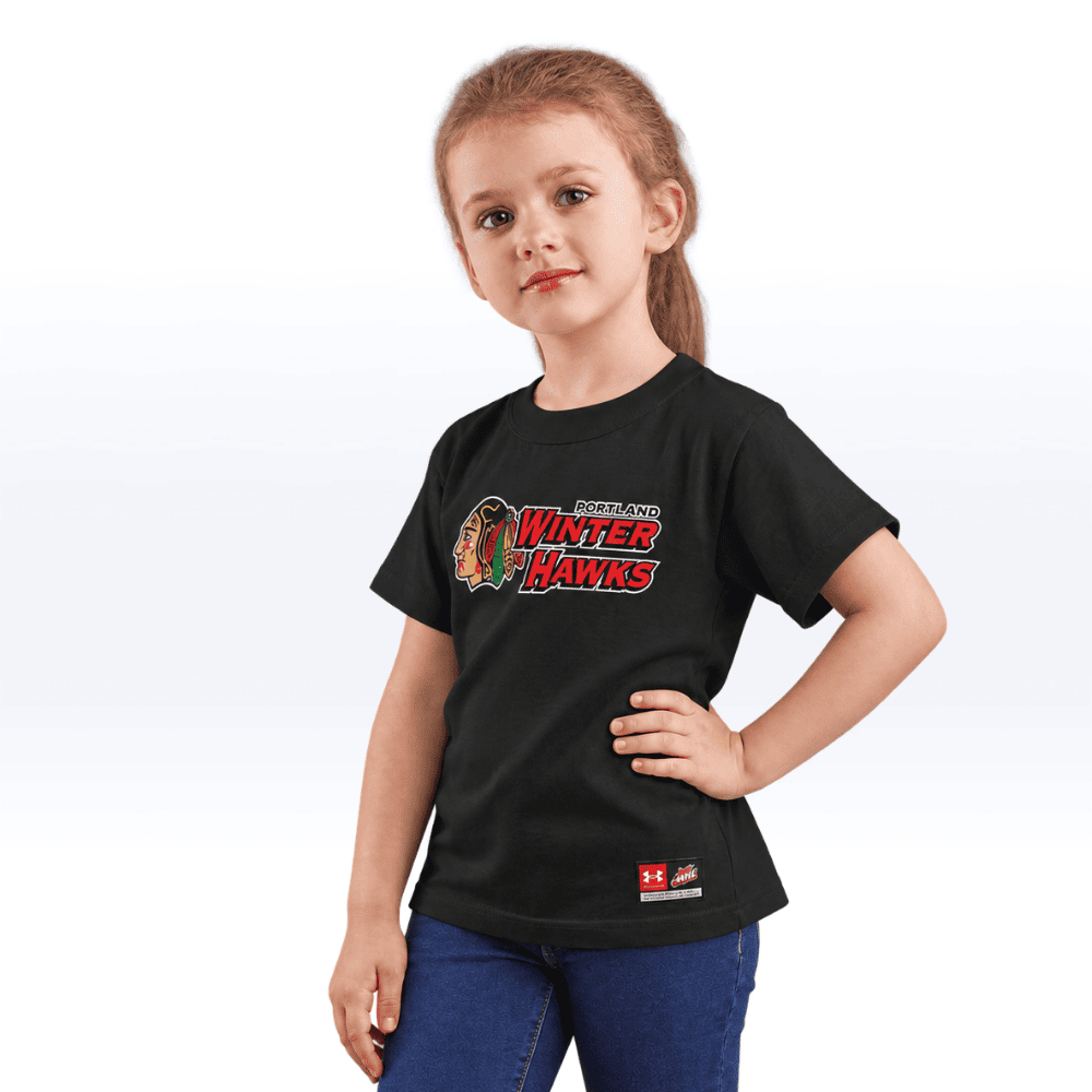 KIDS | GIRLS UA PORTLAND WINTERHAWKS TEE