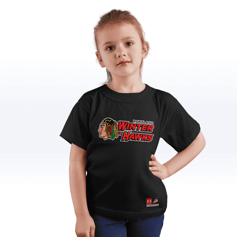 KIDS | GIRLS UA PORTLAND WINTERHAWKS TEE