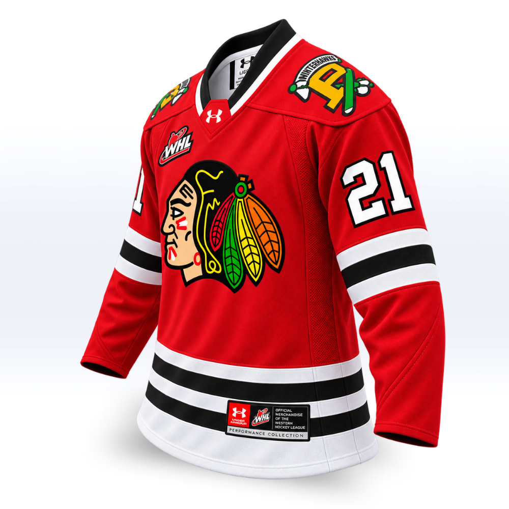 JERSEYS | PORTLAND WINTERHAWKS RED UA® JERSEY
