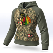 WOMENS | PORTLAND WINTERHAWKS CAMO HOODIE