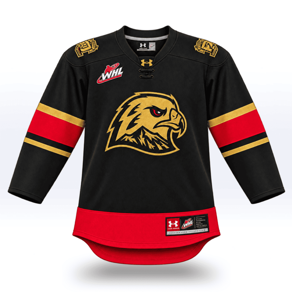 JERSEYS | PORTLAND WINTERHAWKS BLACK UA® JERSEY