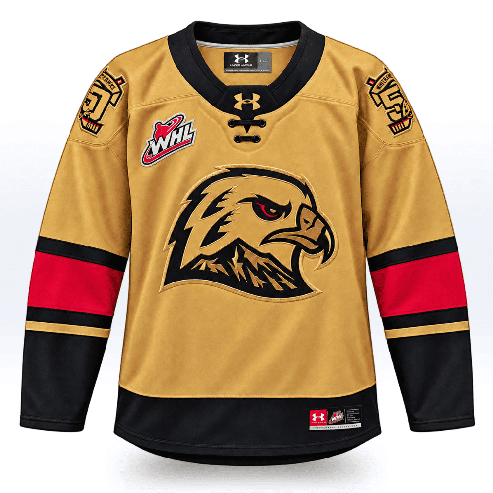 JERSEYS | PORTLAND WINTERHAWKS GOLD UA® JERSEY