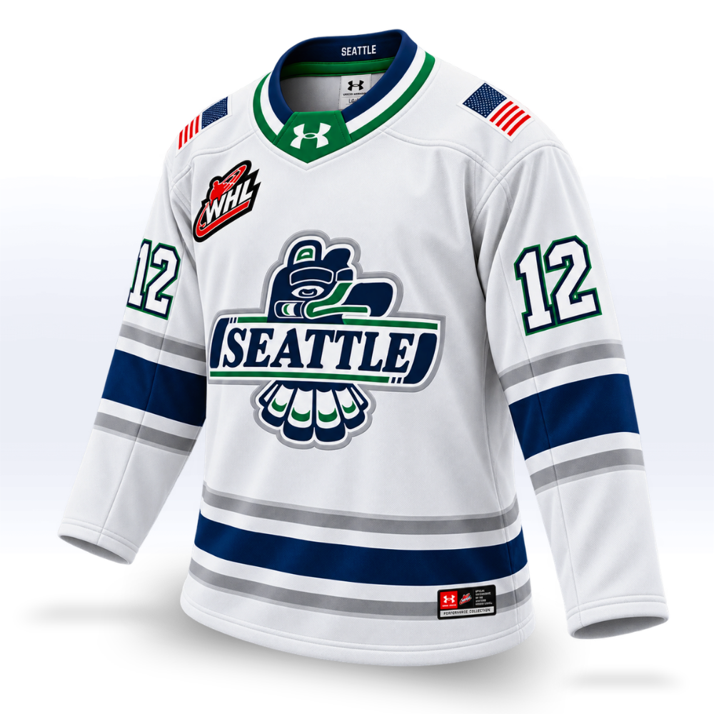 JERSEYS | SEATTLE THUNDERBIRDS WHITE UA® JERSEY