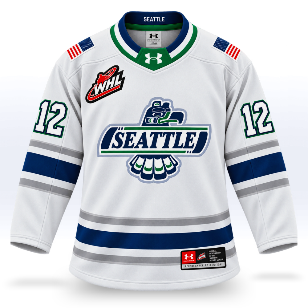 JERSEYS | SEATTLE THUNDERBIRDS WHITE UA® JERSEY