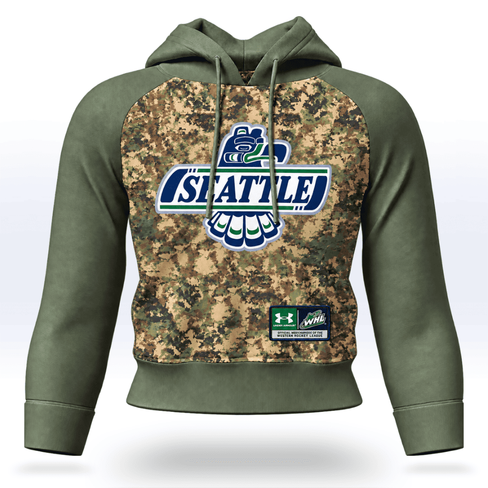 WOMENS | SEATTLE THUNDERBIRDS CAMO HOODIE