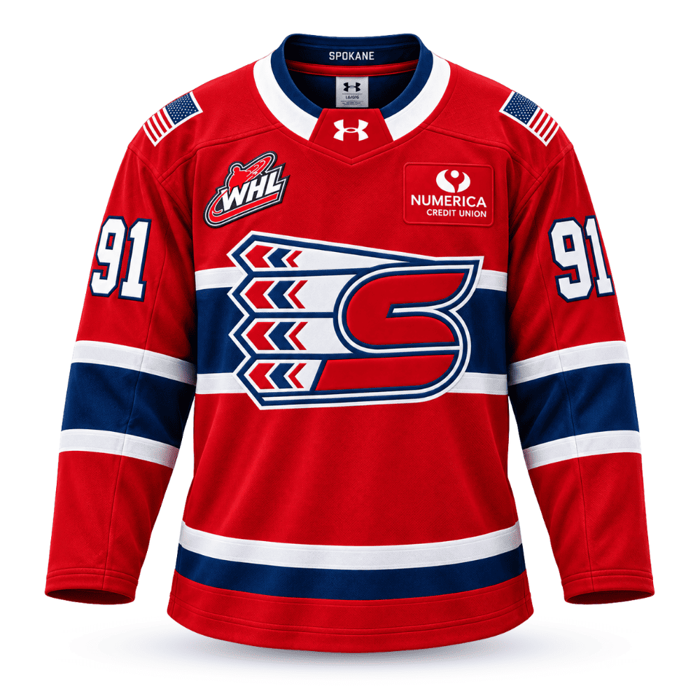 JERSEYS | SPOKANE CHIEFS RED UA® JERSEY