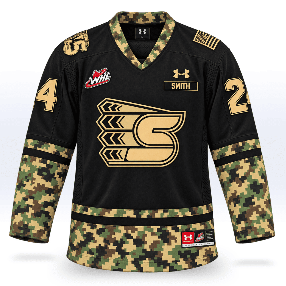 JERSEYS | SPOKANE CHIEFS MILITARY UA® JERSEY