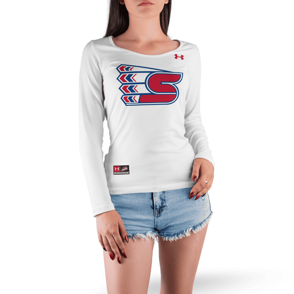 WOMENS | FITTED LS SPOKANE CHIEFS TEE