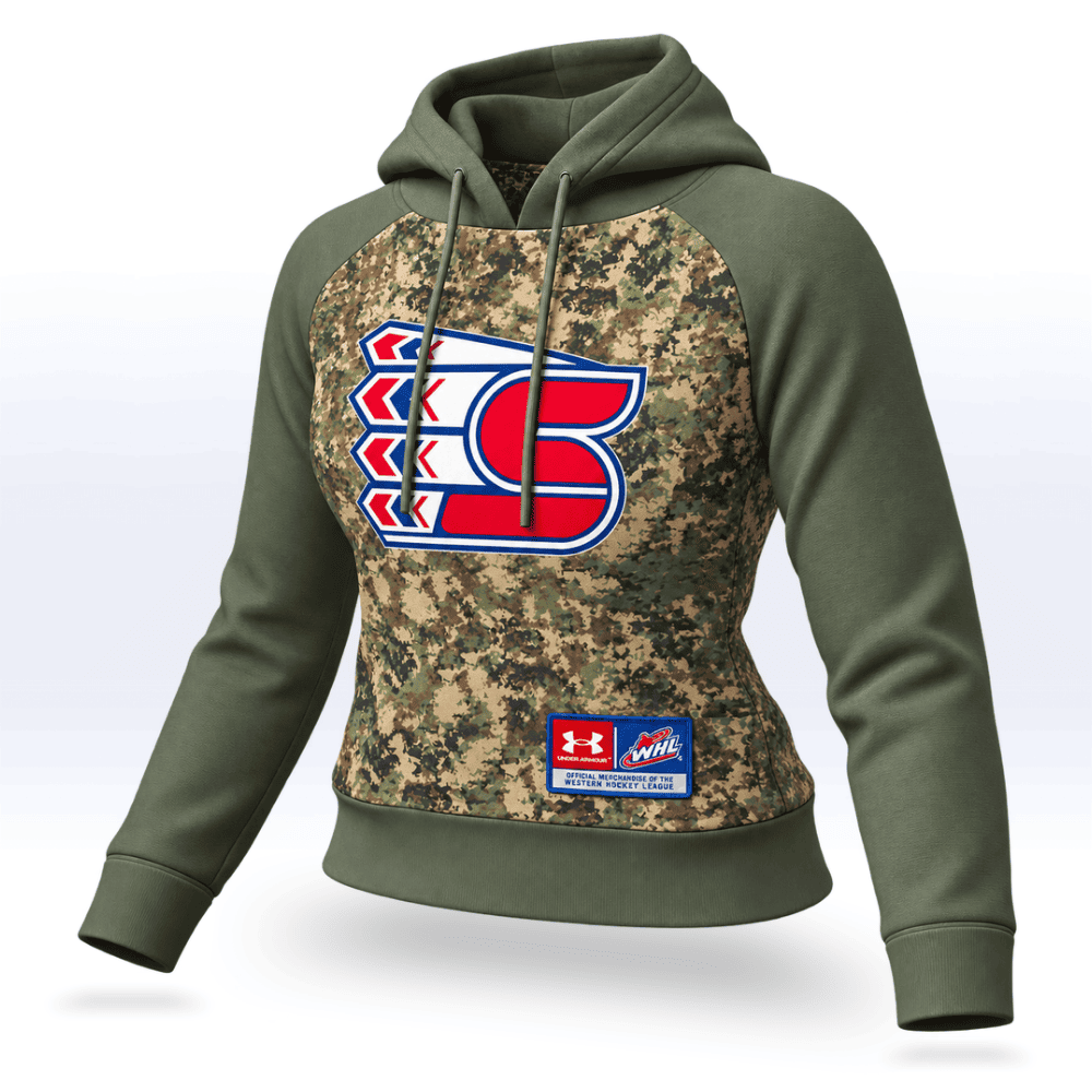 WOMENS | SPOKANE CHIEFS CAMO HOODIE