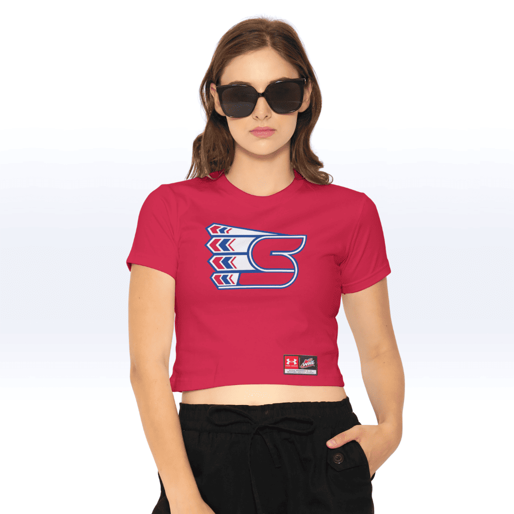 WOMENS | SPOKANE CHIEFS HOME RED TEE