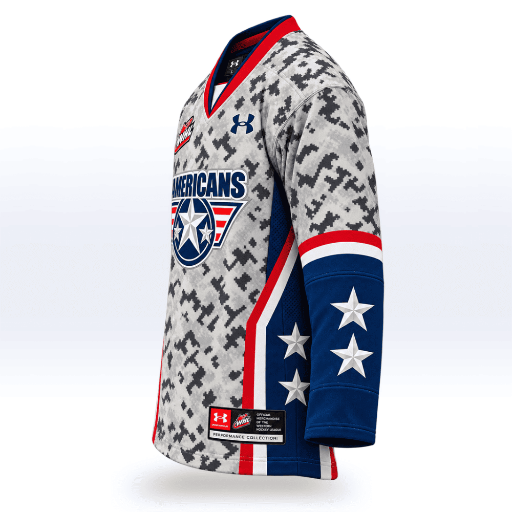 JERSEYS | TRI-CITY AMERICANS MILITARY UA® JERSEY