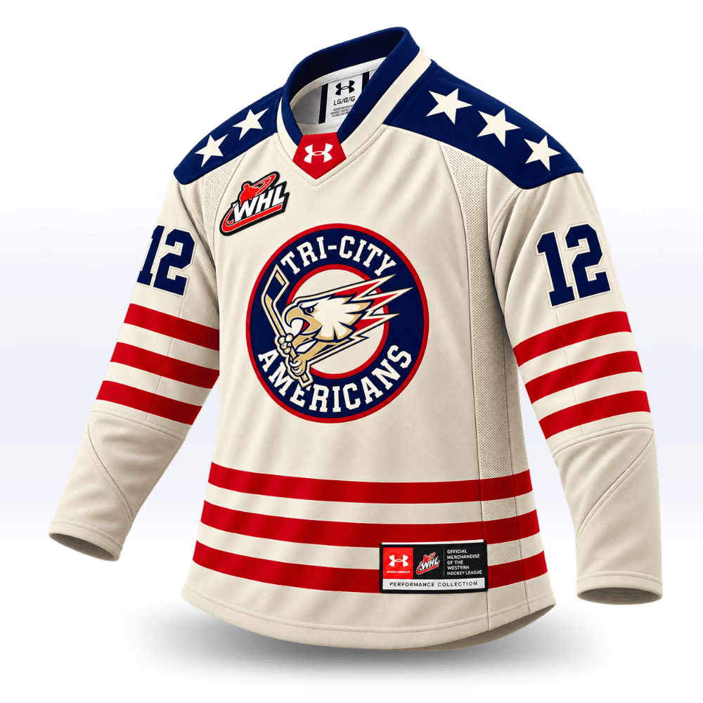 JERSEYS | TRI-CITY AMERICANS STARS UA® JERSEY