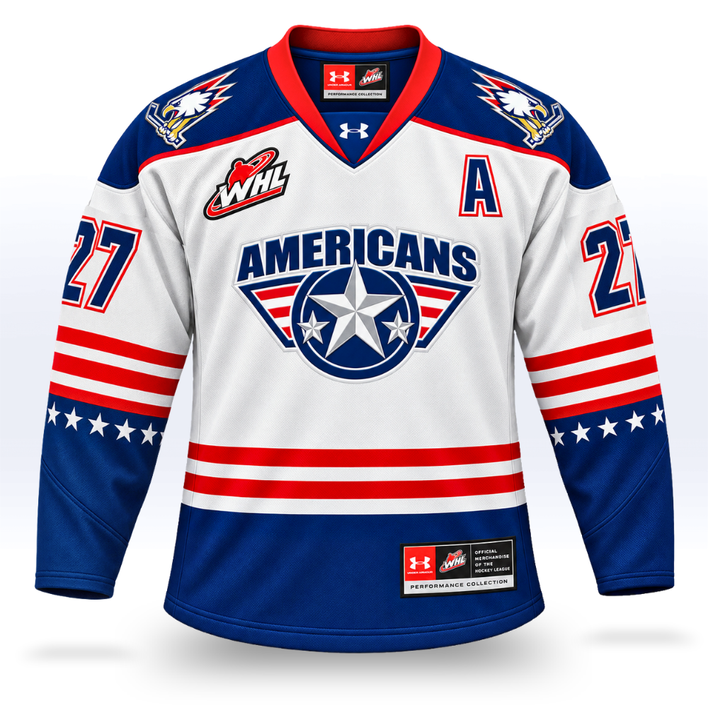 JERSEYS | TRI-CITY AMERICANS STRIPES UA JERSEY