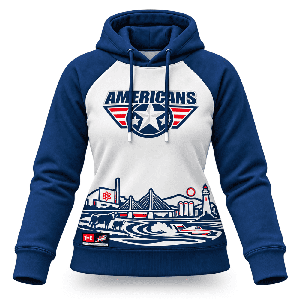 WOMENS | TRI-CITY AMERICANS UA SKYLINE HOODIE
