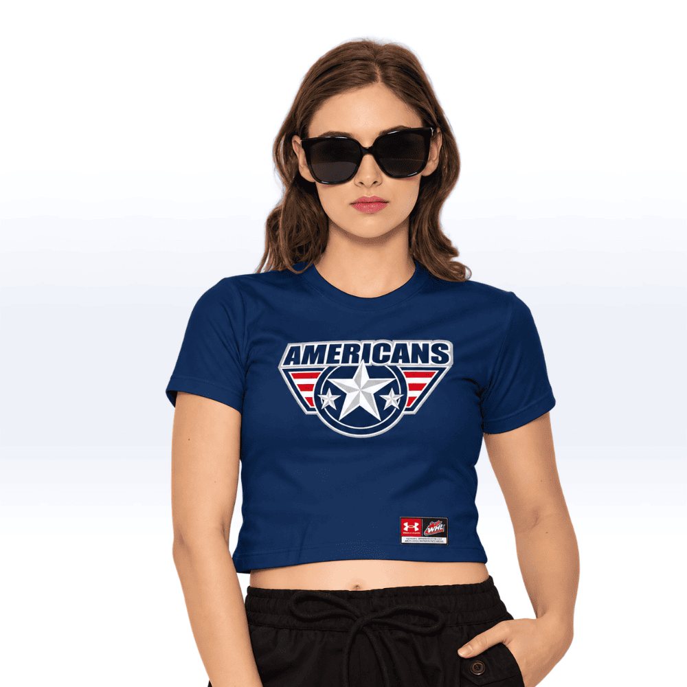 WOMENS | TRI-CITY AMERICANS HOMETOWN UA TEE