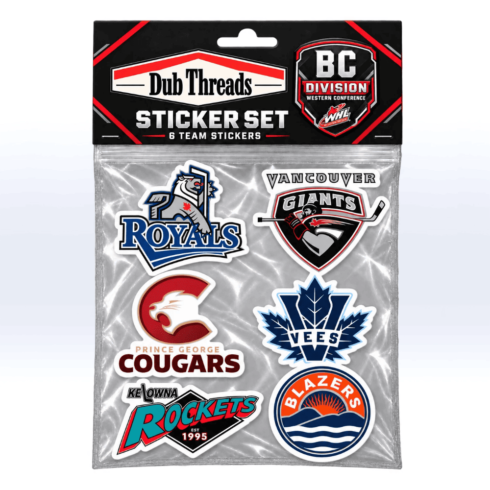 TEAM & WHL STICKER SETS