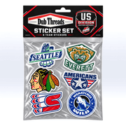 TEAM & WHL STICKER SETS