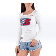 WOMENS | FITTED LS SPOKANE CHIEFS TEE
