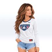 WOMENS | TRI-CITY AMERICANS LS UA® TEE