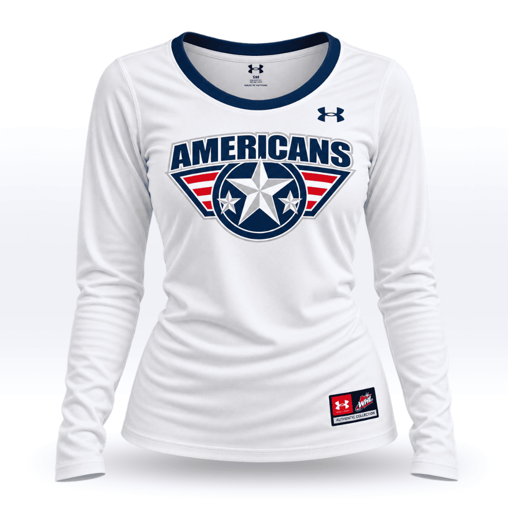 WOMENS | TRI-CITY AMERICANS LS UA® TEE