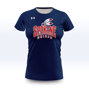 WOMENS | FITTED SPOKANE CHIEFS BLUE TEE