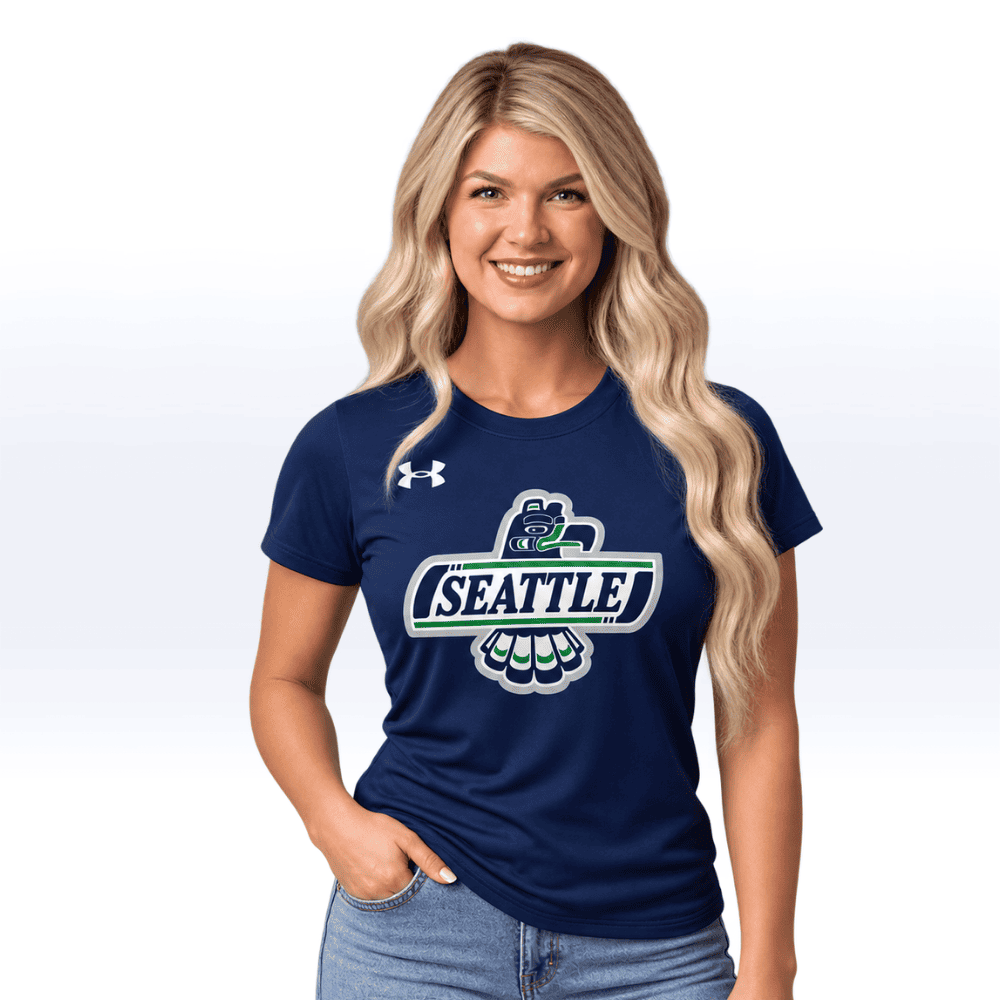 WOMENS | SEATTLE THUNDERBIRDS UA HOME TEE