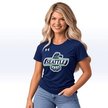 WOMENS | SEATTLE THUNDERBIRDS UA HOME TEE